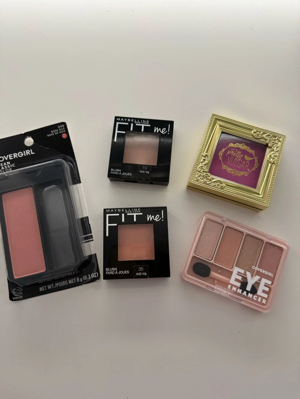 Make-up set different brands